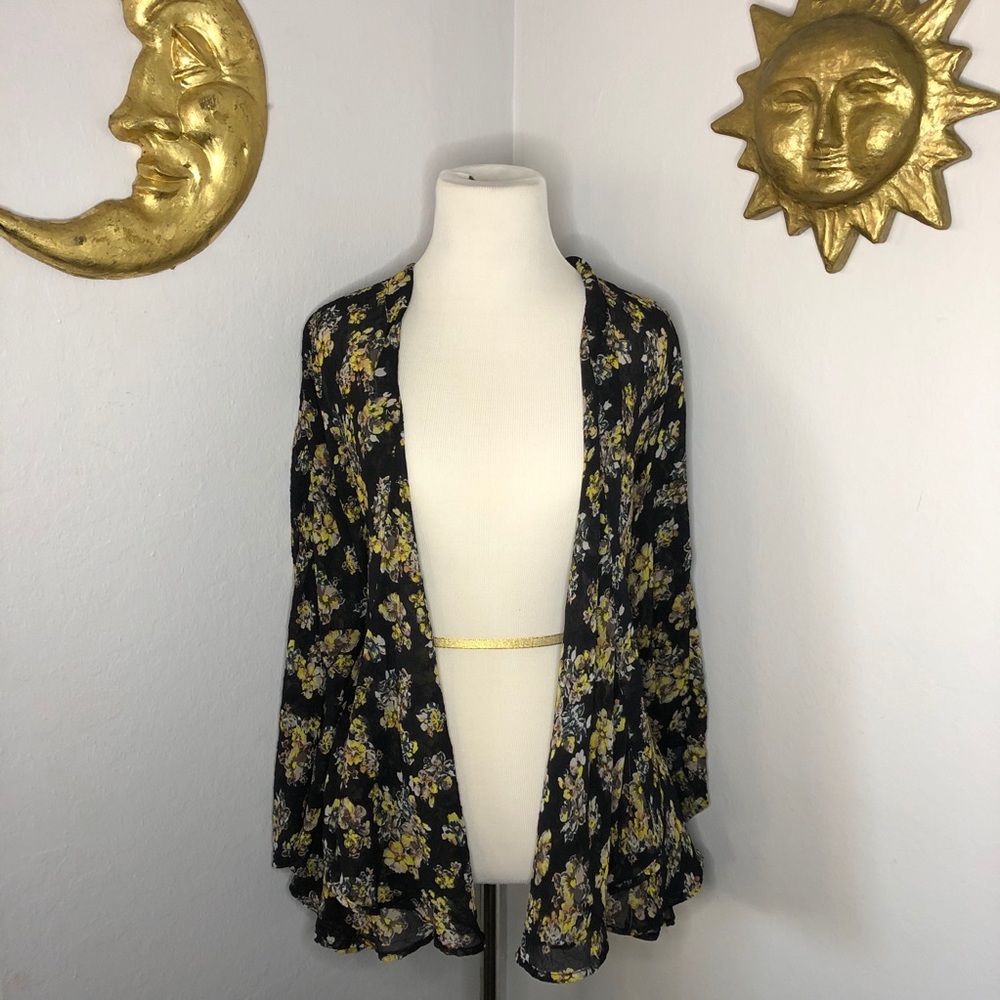Light Floral Cardigan